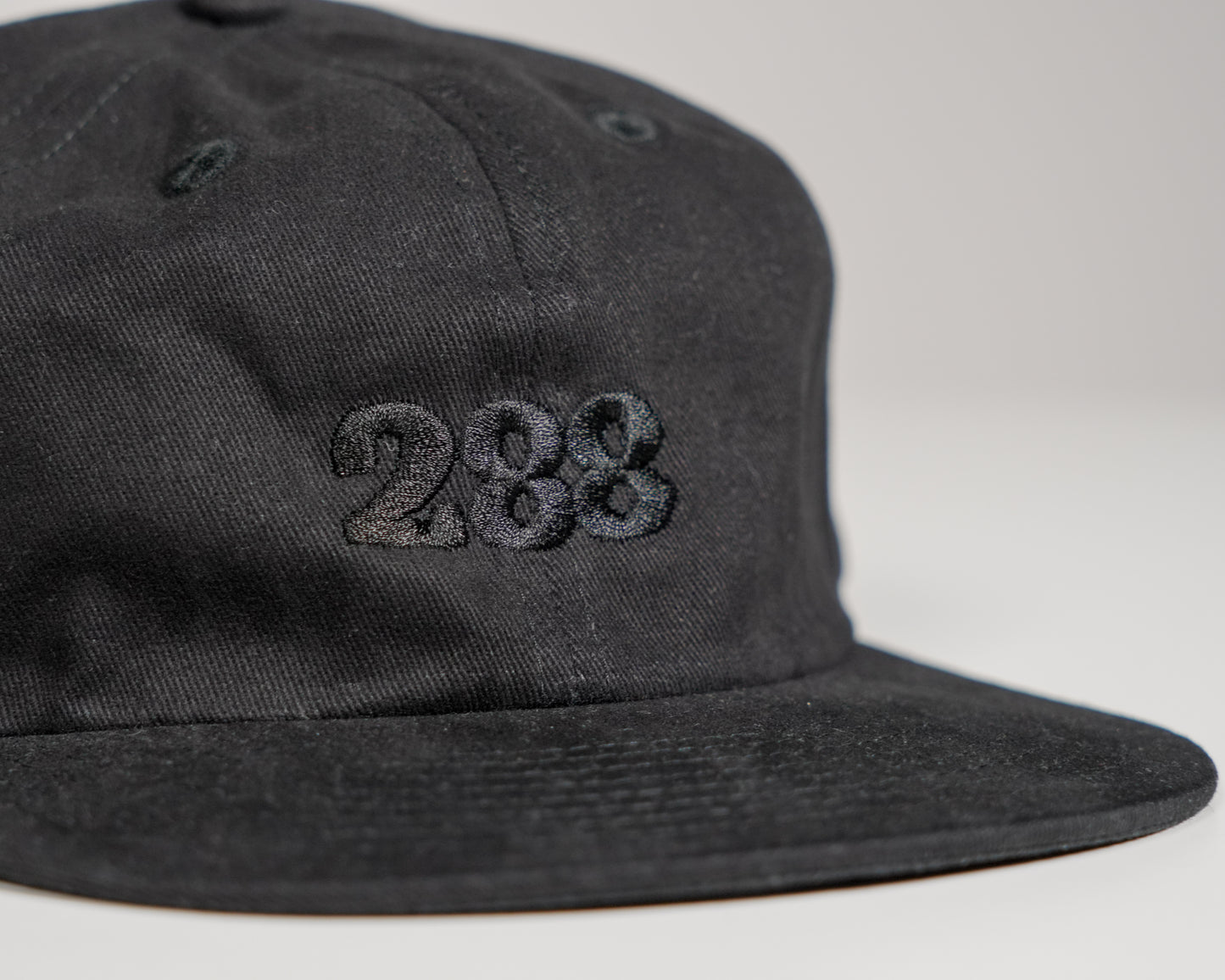 THE 288 Logo Embroidered 6-Panel Low-Profile Hat