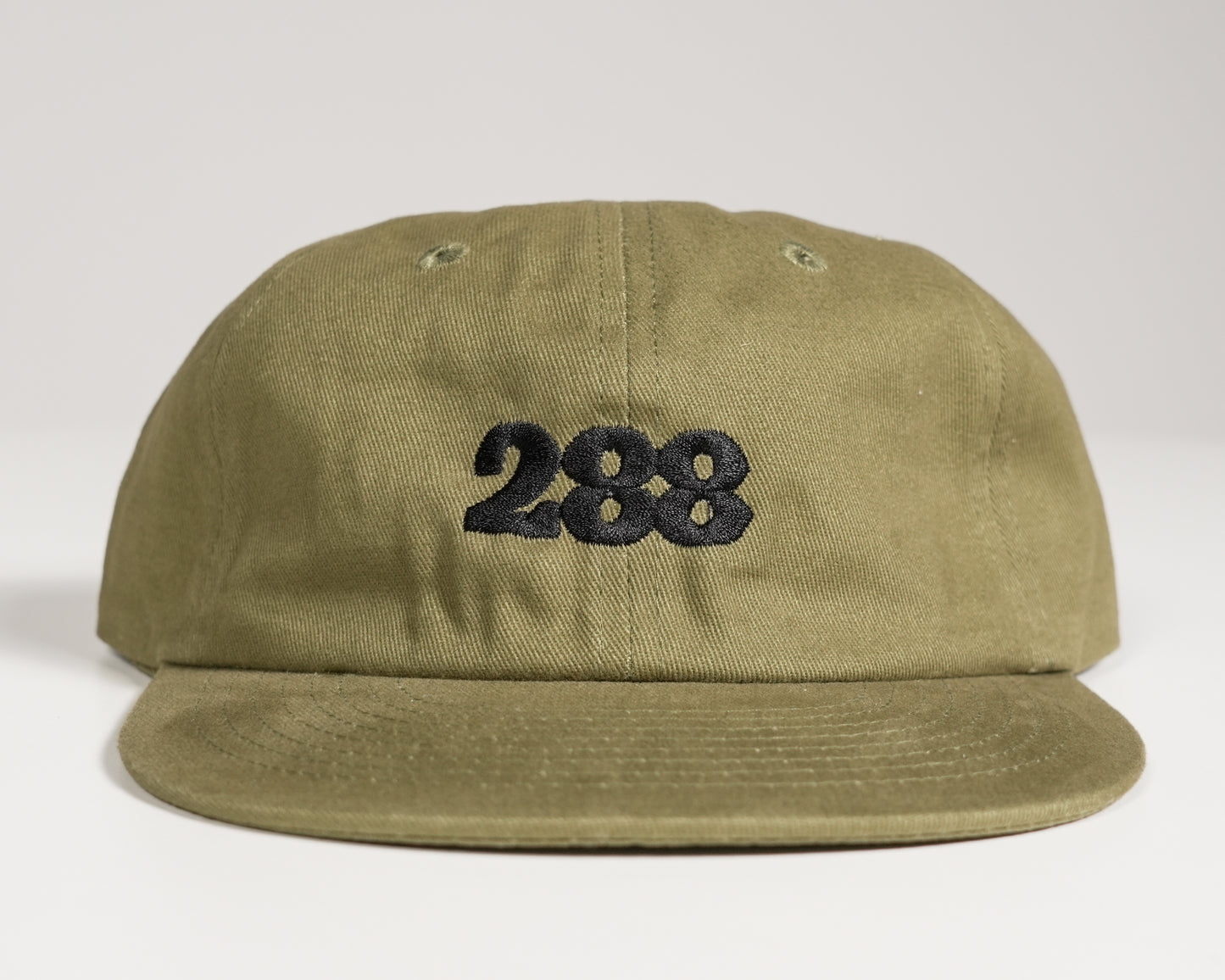 THE 288 Logo Embroidered 6-Panel Low-Profile Hat