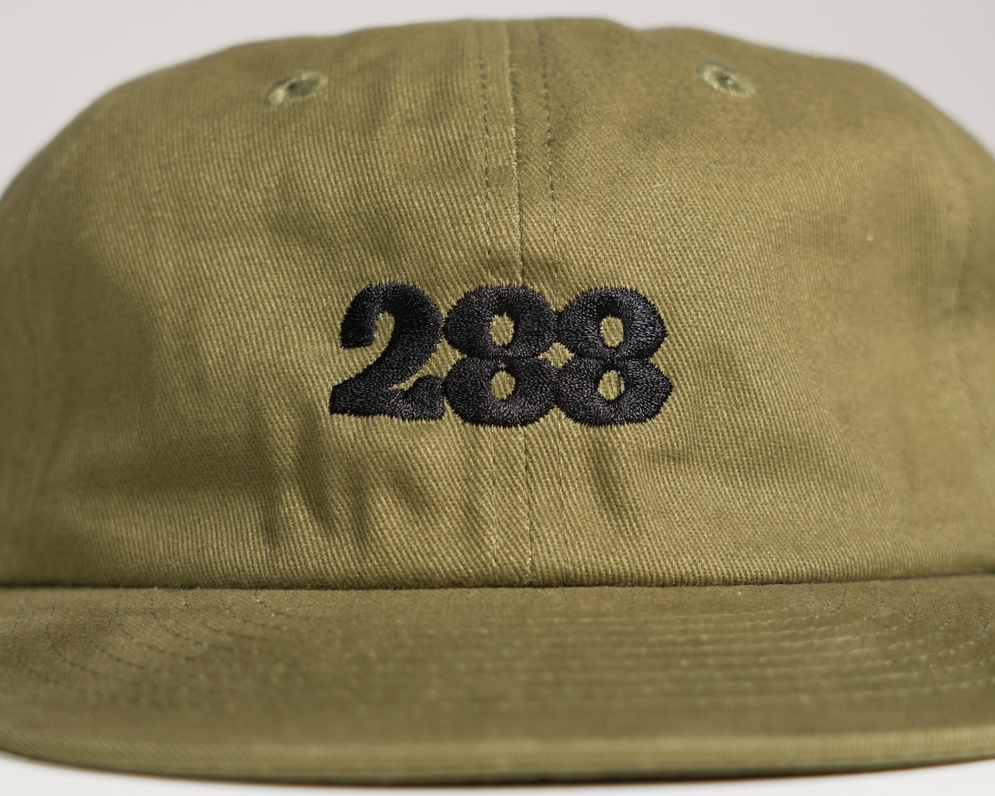 THE 288 Logo Embroidered 6-Panel Low-Profile Hat