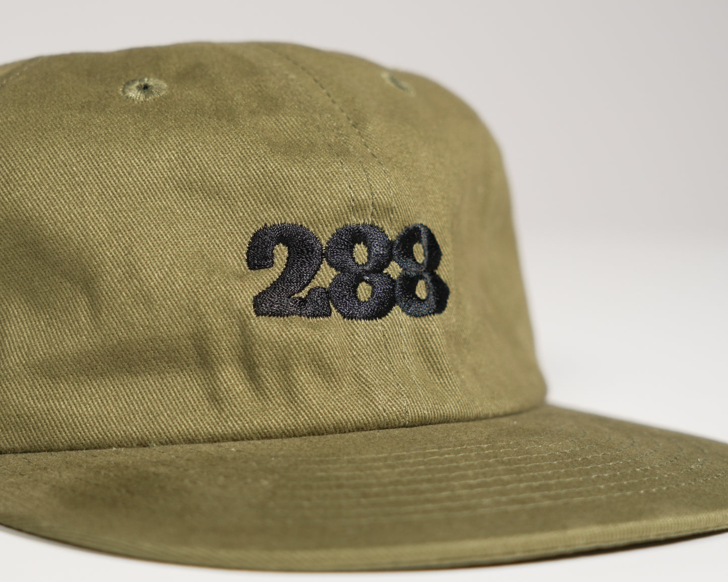 THE 288 Logo Embroidered 6-Panel Low-Profile Hat