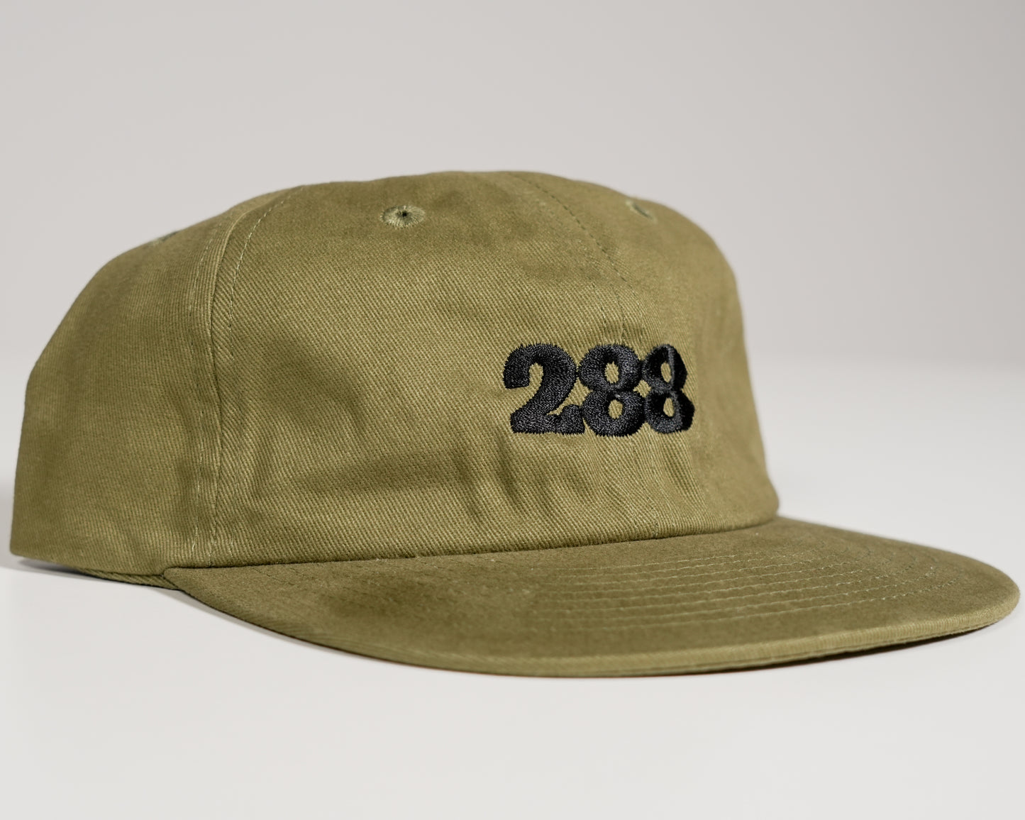 THE 288 Logo Embroidered 6-Panel Low-Profile Hat