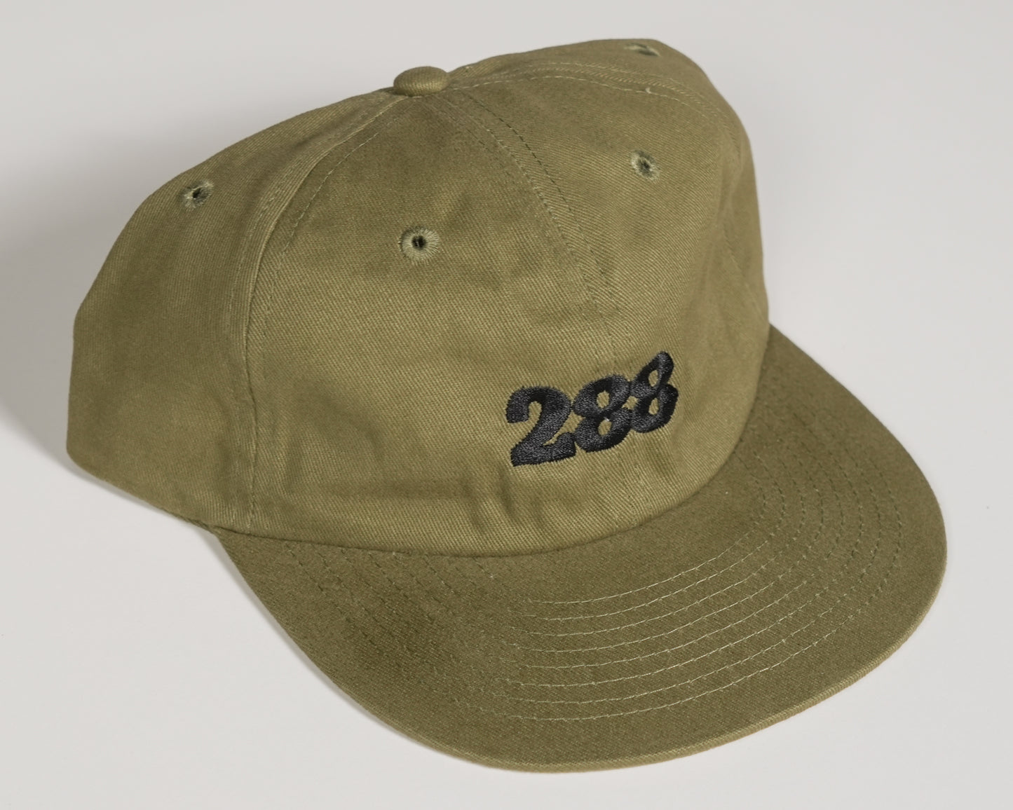 THE 288 Logo Embroidered 6-Panel Low-Profile Hat